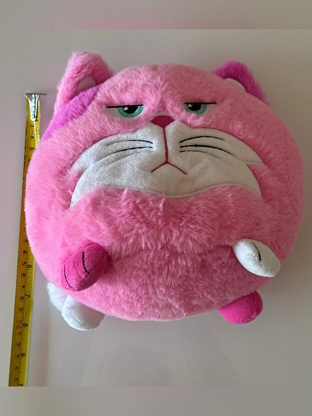 Idea Tank Hangry Petz Lucy Pink Cat Plush 8
